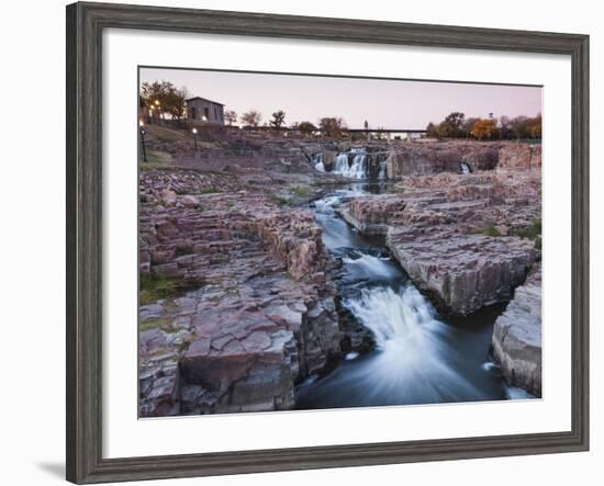 USA, South Dakota, Sioux Falls, Sioux Falls Park-Walter Bibikow-Framed Photographic Print