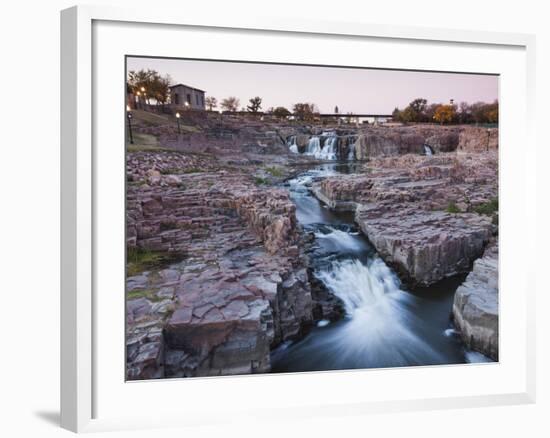 USA, South Dakota, Sioux Falls, Sioux Falls Park-Walter Bibikow-Framed Photographic Print