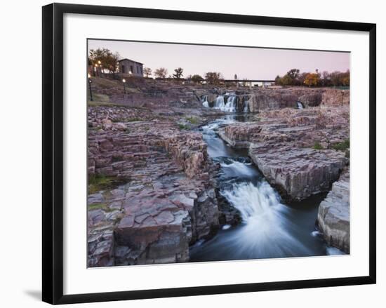 USA, South Dakota, Sioux Falls, Sioux Falls Park-Walter Bibikow-Framed Photographic Print