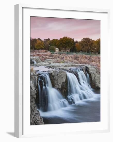 USA, South Dakota, Sioux Falls, Sioux Falls Park-Walter Bibikow-Framed Photographic Print