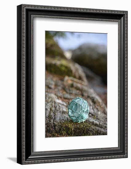 USA, Southeast Alaska Near Ketchikan, Japanese Glass Fishing Float-Savanah Stewart-Framed Photographic Print