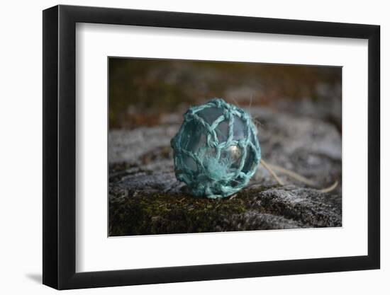 USA, Southeast Alaska Near Ketchikan, Japanese Glass Fishing Float-Savanah Stewart-Framed Photographic Print