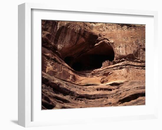 Usa, Southwest, an Indian Cliff Dwelling-Christopher Talbot Frank-Framed Photographic Print