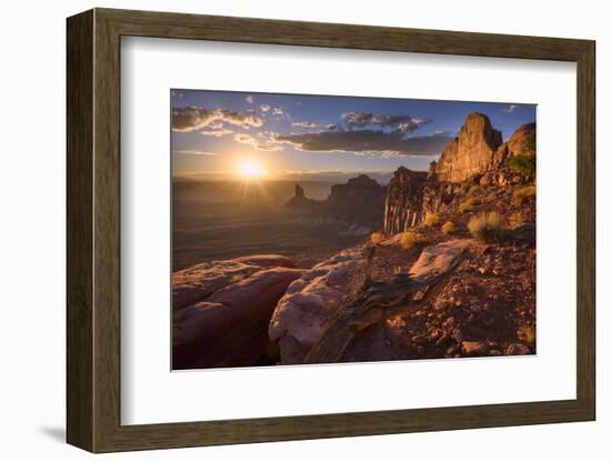 Usa, Southwest,Colorado Plateau, Utah, Canyonland National Park, Island in the Sky-Christian Heeb-Framed Photographic Print
