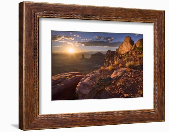 Usa, Southwest,Colorado Plateau, Utah, Canyonland National Park, Island in the Sky-Christian Heeb-Framed Photographic Print