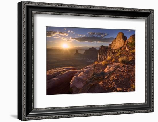 Usa, Southwest,Colorado Plateau, Utah, Canyonland National Park, Island in the Sky-Christian Heeb-Framed Photographic Print