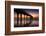 USA, St. Augustine, St. John's Pier at Sunrise-Rona Schwarz-Framed Photographic Print