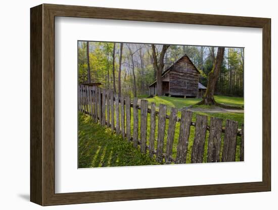 USA, Tennessee, Cabin in Cades Cove.-Joanne Wells-Framed Photographic Print