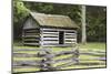 USA, Tennessee. Cades Cove, Great Smoky Mountain National Park Historic building Tipton Oliver blac-Trish Drury-Mounted Photographic Print