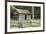 USA, Tennessee. Cades Cove, Great Smoky Mountain National Park Historic building Tipton Oliver blac-Trish Drury-Framed Photographic Print