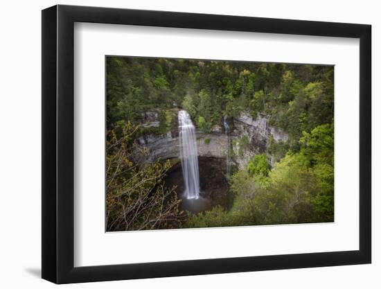 USA, Tennessee. Fall Creek Falls, a Double Waterfall-Jaynes Gallery-Framed Photographic Print