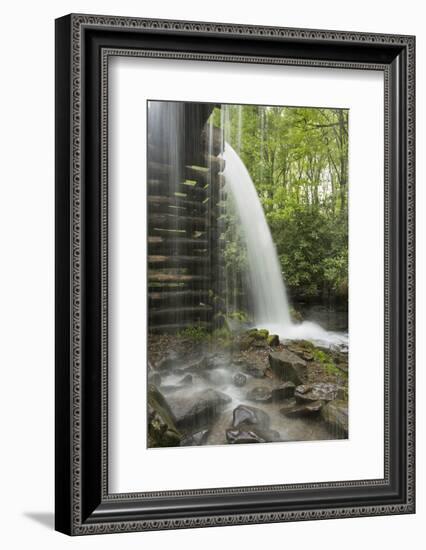 USA, Tennessee, Great Smoky Mountains National Park. Water Coursed Through Mingus Mill-Jaynes Gallery-Framed Photographic Print