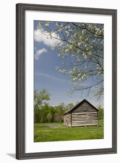 USA, Tennessee, Nashville. Alfred's Cabin at The Hermitage.-Cindy Miller Hopkins-Framed Photographic Print