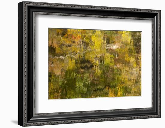 USA, Tennessee. Reflections along the Little River in the Smoky Mountains.-Joanne Wells-Framed Photographic Print