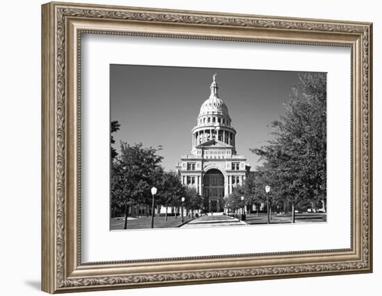 USA, Texas, Austin. State Capitol Building Dome-Dennis Flaherty-Framed Photographic Print