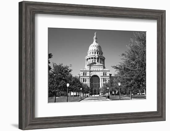 USA, Texas, Austin. State Capitol Building Dome-Dennis Flaherty-Framed Photographic Print