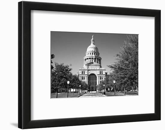 USA, Texas, Austin. State Capitol Building Dome-Dennis Flaherty-Framed Photographic Print