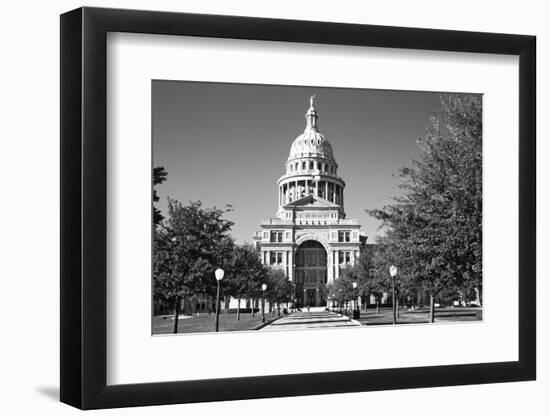 USA, Texas, Austin. State Capitol Building Dome-Dennis Flaherty-Framed Photographic Print