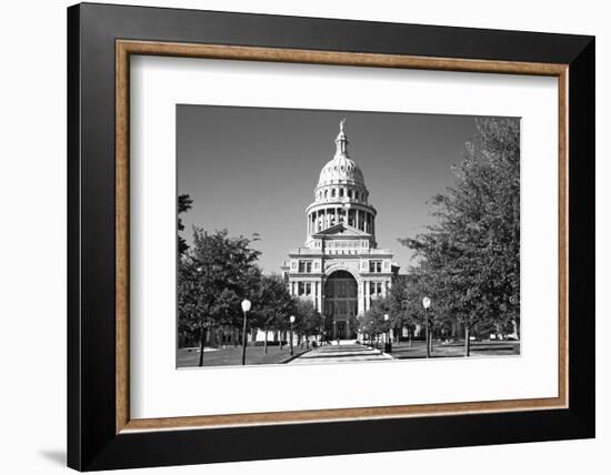 USA, Texas, Austin. State Capitol Building Dome-Dennis Flaherty-Framed Photographic Print