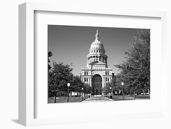 USA, Texas, Austin. State Capitol Building Dome-Dennis Flaherty-Framed Photographic Print