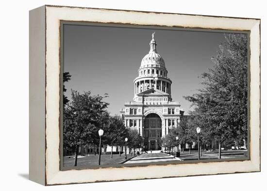 USA, Texas, Austin. State Capitol Building Dome-Dennis Flaherty-Framed Premier Image Canvas