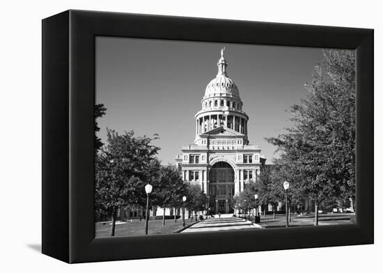 USA, Texas, Austin. State Capitol Building Dome-Dennis Flaherty-Framed Premier Image Canvas