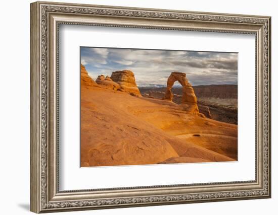 USA, Utah, Arches National Park. Delicate Arch at Sunset-Cathy & Gordon Illg-Framed Photographic Print