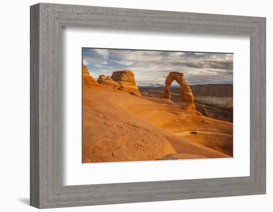 USA, Utah, Arches National Park. Delicate Arch at Sunset-Cathy & Gordon Illg-Framed Photographic Print