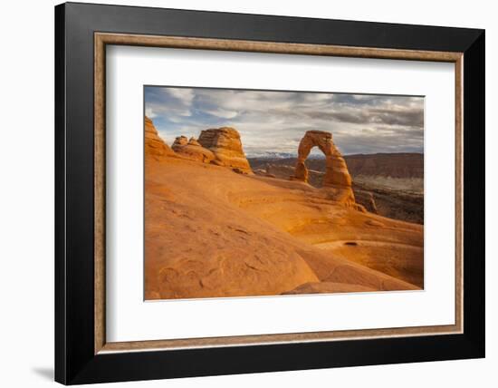 USA, Utah, Arches National Park. Delicate Arch at Sunset-Cathy & Gordon Illg-Framed Photographic Print