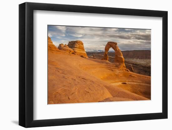 USA, Utah, Arches National Park. Delicate Arch at Sunset-Cathy & Gordon Illg-Framed Photographic Print