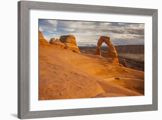 USA, Utah, Arches National Park. Delicate Arch at Sunset-Cathy & Gordon Illg-Framed Photographic Print