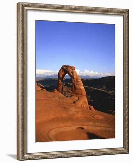 USA, Utah, Arches National Park, Delicate Arch-Hans Peter Merten-Framed Photographic Print