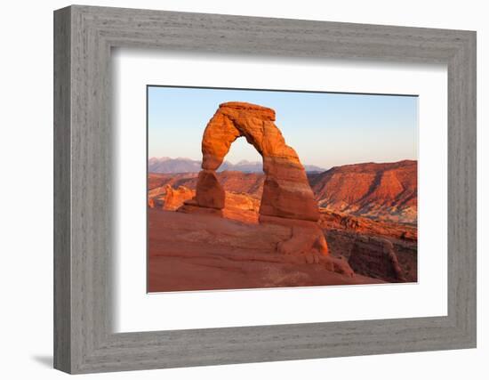 USA, Utah, Arches National Park, Delicate Arch-Catharina Lux-Framed Photographic Print