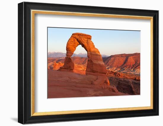 USA, Utah, Arches National Park, Delicate Arch-Catharina Lux-Framed Photographic Print