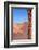 USA, Utah, Arches National Park, Trail, Hiker-Catharina Lux-Framed Photographic Print