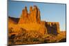 USA, Utah, Arches NP. the Three Gossips Formation at Sunrise-Cathy & Gordon Illg-Mounted Photographic Print