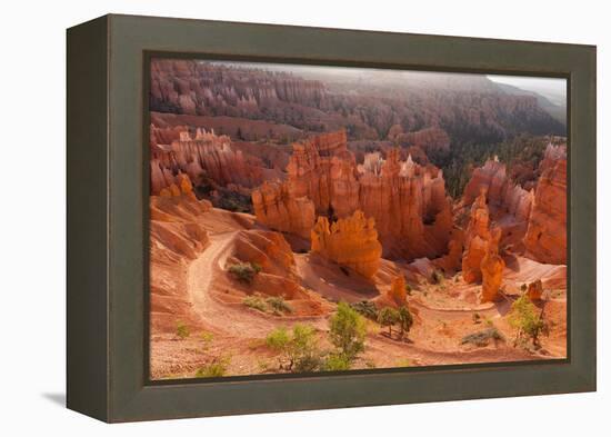 USA, Utah, Bryce Canyon, Amphitheater, Sunrise-Catharina Lux-Framed Premier Image Canvas