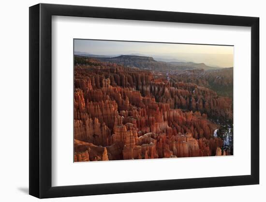 USA, Utah, Bryce Canyon National Park, Sunrise at Inspiration Point, Digital Composite, Hdr-Rick A. Brown-Framed Photographic Print