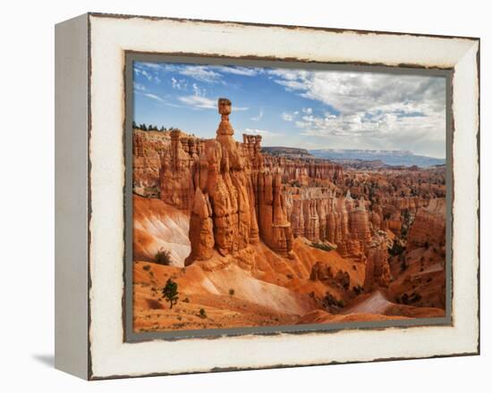 USA, Utah, Bryce Canyon National Park. Thor's Hammer Rises Above Other Hoodoos-Ann Collins-Framed Premier Image Canvas