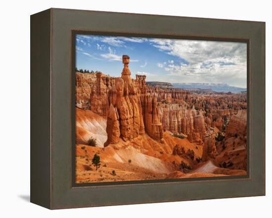 USA, Utah, Bryce Canyon National Park. Thor's Hammer Rises Above Other Hoodoos-Ann Collins-Framed Premier Image Canvas