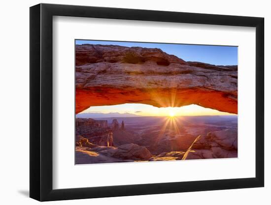 USA, Utah, Canyonlands, Island in the Sky, Mesa Arch at Sunrise-Jamie & Judy Wild-Framed Photographic Print