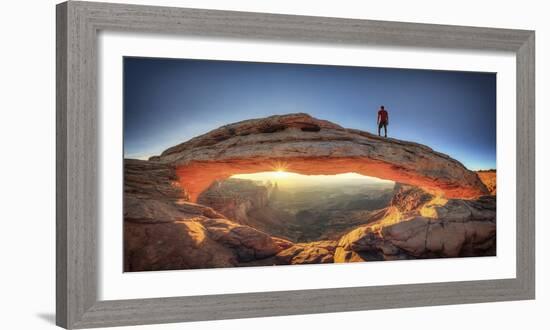 USA, Utah, Canyonlands National Park, Island in the Sky District, Mesa Arch-Michele Falzone-Framed Photographic Print