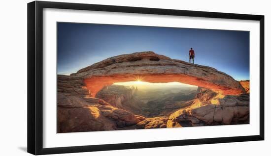 USA, Utah, Canyonlands National Park, Island in the Sky District, Mesa Arch-Michele Falzone-Framed Photographic Print