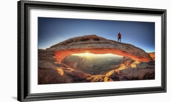 USA, Utah, Canyonlands National Park, Island in the Sky District, Mesa Arch-Michele Falzone-Framed Photographic Print