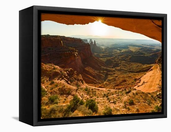 USA, Utah, Canyonlands, sunrise-George Theodore-Framed Premier Image Canvas