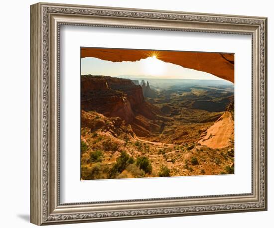 USA, Utah, Canyonlands, sunrise-George Theodore-Framed Photographic Print