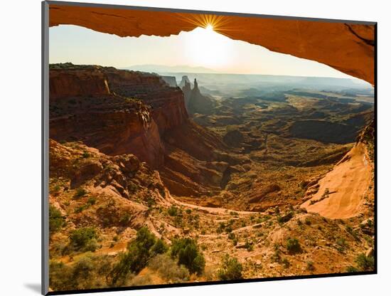 USA, Utah, Canyonlands, sunrise-George Theodore-Mounted Photographic Print