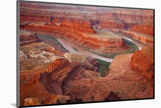 USA, Utah, Dead Horse Point State Park. View of The Gooseneck section of Colorado River.-Jaynes Gallery-Mounted Photographic Print