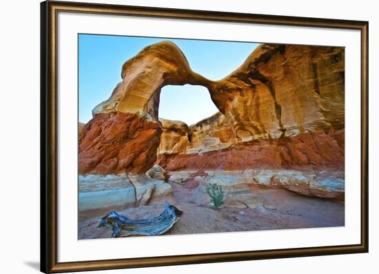 USA, Utah, Grand Staircase-Escalante, Devils Garden, Metate Arch-Bernard Friel-Framed Photographic Print