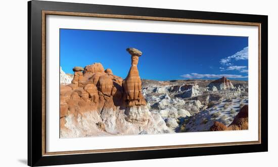 Usa, Utah, Grand Staircase Escalante National Monument, the Toadstools-Alan Copson-Framed Photographic Print